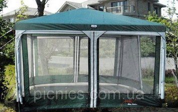 Шатер палатка Х-2902 Mimir тент со стенками и москитной сеткой для отдыха, садовый