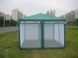 2902 GREENCAMP Тент-шатер 3х3 м стальной каркас. Шатер павильон садовый 3*3, 23 кг