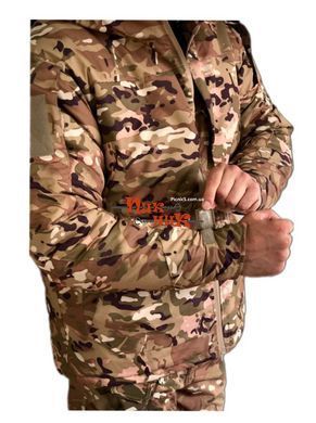 Бушлат военный армейский мужской мультикам зимний с подкладкой OMNI-HEAT ДО -35&deg;С. Зимняя куртка бушлат ЗСУ