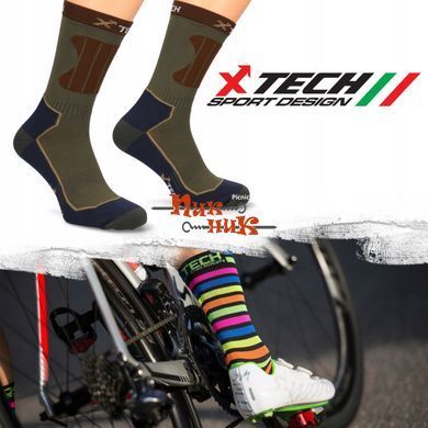 Тактические треккинговые носки X-Tech short XT45