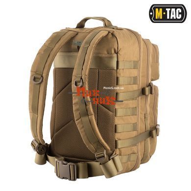 Штурмовой тактический рюкзак койот 36л M-TAC РЮКЗАК LARGE ASSAULT PACK TAN
