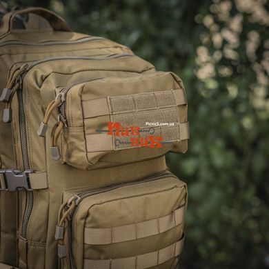 Штурмовой тактический рюкзак койот 36л M-TAC РЮКЗАК LARGE ASSAULT PACK TAN
