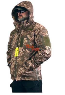 Куртка Soft Shell зимняя пиксель подкладка Omni-Heat 44-64 размеры. Зимняя военная одежда военторг