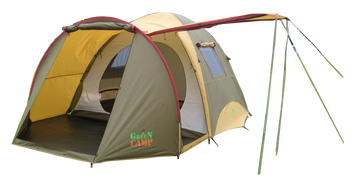 Х1036 GREENCAMP Палатка четырехместная