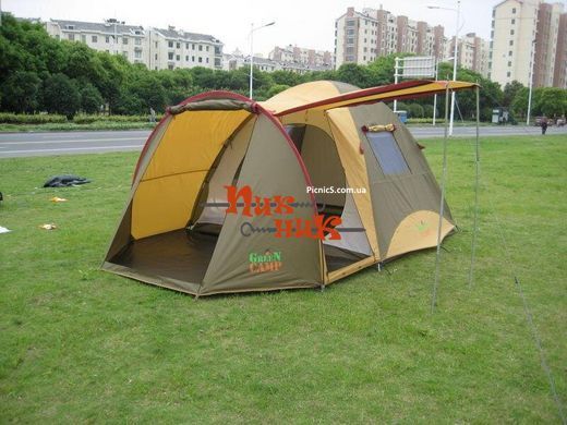 Х1036 GREENCAMP Палатка четырехместная
