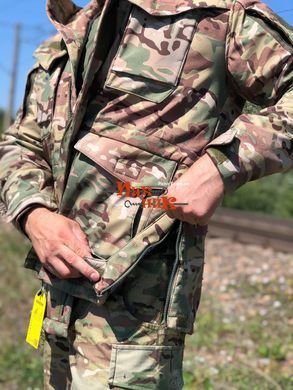 Зимняя куртка горка Soft Shell мультикам военная ЗСУ водонепроницаемая мембрана подкладка Omni-Heat 44-58 размеры