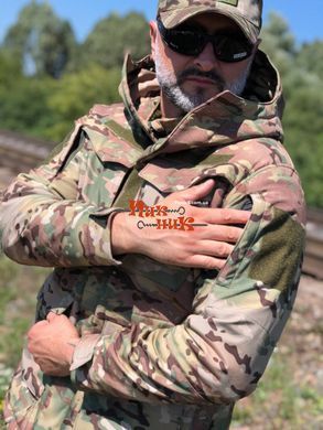 Зимняя куртка горка Soft Shell мультикам военная ЗСУ водонепроницаемая мембрана подкладка Omni-Heat 44-58 размеры