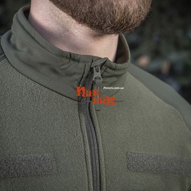 Флісова кофта ЗСУ M TAC Combat Fleece Jacket Army Olive