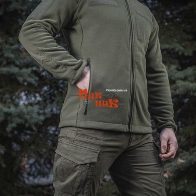 Флісова кофта ЗСУ M TAC Combat Fleece Jacket Army Olive
