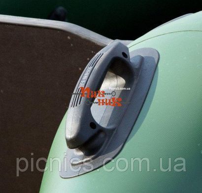 КМ-260 лодка КОЛИБРИ надувная двухместная моторная ПВХ (Kolibri), подвижные сиденья. Серия Стандрат.