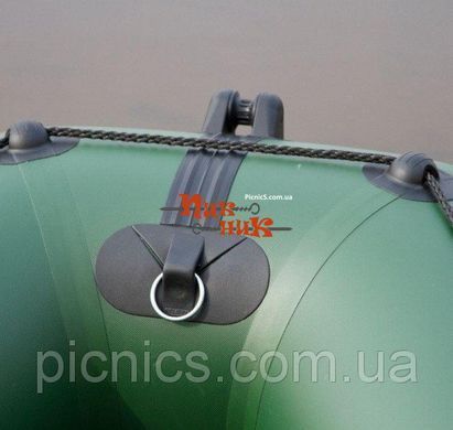 КМ-260 лодка КОЛИБРИ надувная двухместная моторная ПВХ (Kolibri), подвижные сиденья. Серия Стандрат.