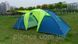 Green Camp 1002 шестиместная палатка для кемпинга две больших комнаты + тамбур