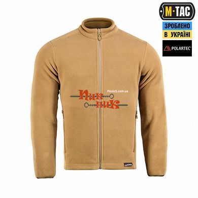 Флисовая кофта тактическая M-Tac кофта Nord Fleece Polartec Coyote