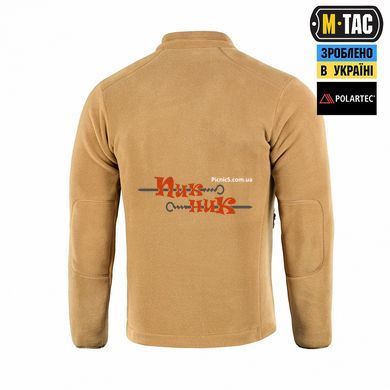 Флисовая кофта тактическая M-Tac кофта Nord Fleece Polartec Coyote