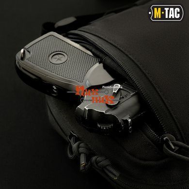 Тактическая сумка кобура черная M-TAC СУМКА SATELLITE BAG GEN.II BLACK