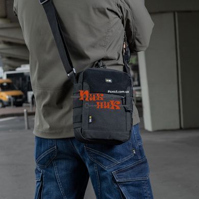 Тактическая сумка кобура черная M-TAC СУМКА SATELLITE BAG GEN.II BLACK