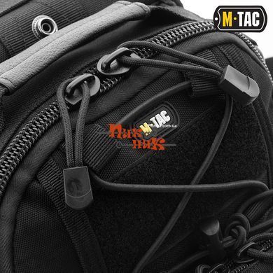 Сумка кобура чорна M-TAC СУМКА URBAN LINE CITY PATROL CARABINER BAG BLACK
