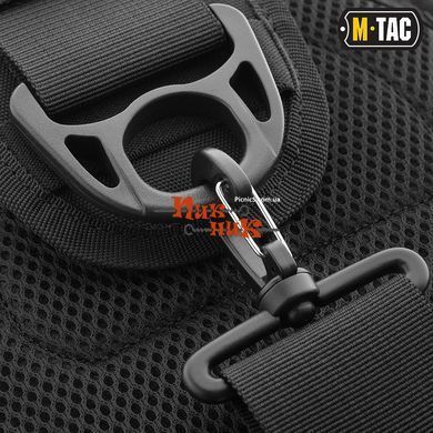 Сумка кобура чорна M-TAC СУМКА URBAN LINE CITY PATROL CARABINER BAG BLACK