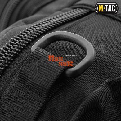 Сумка кобура чорна M-TAC СУМКА URBAN LINE CITY PATROL CARABINER BAG BLACK