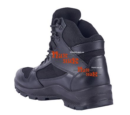 Военные ботинки берцы полицеские мужские женские натуральная кожа черные демисезон 44 размер