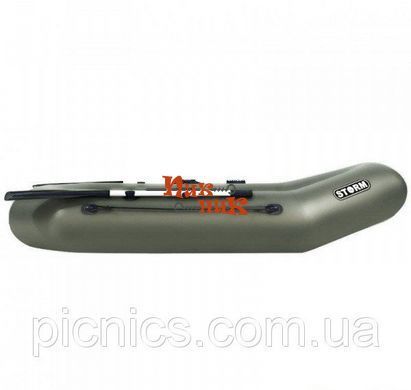ST240С лодка ШТОРМ надувная двухместная ПВХ (STORM) со сланью серия СТ