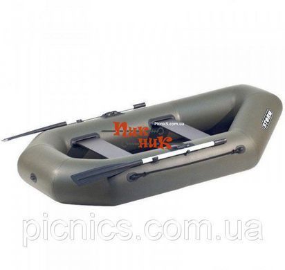 ST240С лодка ШТОРМ надувная двухместная ПВХ (STORM) со сланью серия СТ