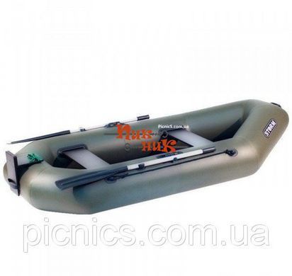 ST260T лодка ШТОРМ надувная двухместная ПВХ (STORM) со сланью и транцем серия СТ