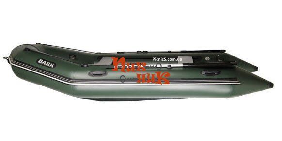 BARK BT-330SD (ВТ-330СД) Надувний човен ПВХ моторний кільовий Чотиримісний жорсткий дно розбірні + Пересувні сидіння