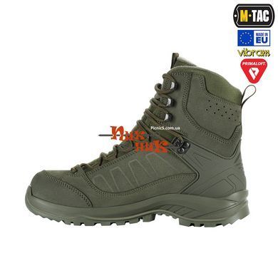 Зимние берцы м так олива M-Tac черевики Tactical winter boots Green 36-46 размеры