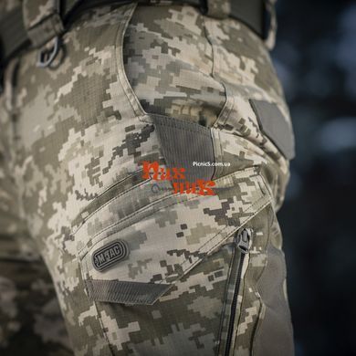Мтак штани тактичні піксель ріп стоп ЗСУ M-TAC ШТАНИ AGGRESSOR GEN.II РІП-СТОП MM14