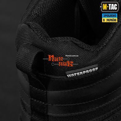 Берцы зимние м так черные M-TAC ботинки полевые з утеплителем Winter Cross BLACK 40-45 размеры