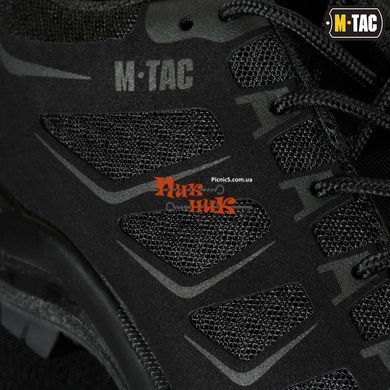 Літні кросівки тактичні м так чорні M-TAC КРОСІВКИ ТАКТИЧНІ IVA BLACK 36-47 розміри