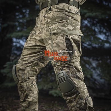 Мтак штани тактичні піксель ріп стоп ЗСУ з наколінниками M-TAC ШТАНИ ARMY GEN.II РІП-СТОП MM14