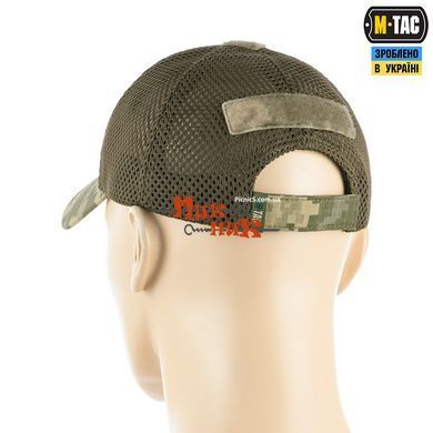 M-Tac бейсболка тактическая с сеткой пиксель Rip-Stop MM14