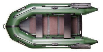BARK ВТ-270 (ВТ-270) надувная лодка ПВХ моторная двухместная плоскодонная реечный настил