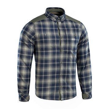 Рубашка олива-синяя M-Tac Redneck Shirt Olive/Navy Blue
